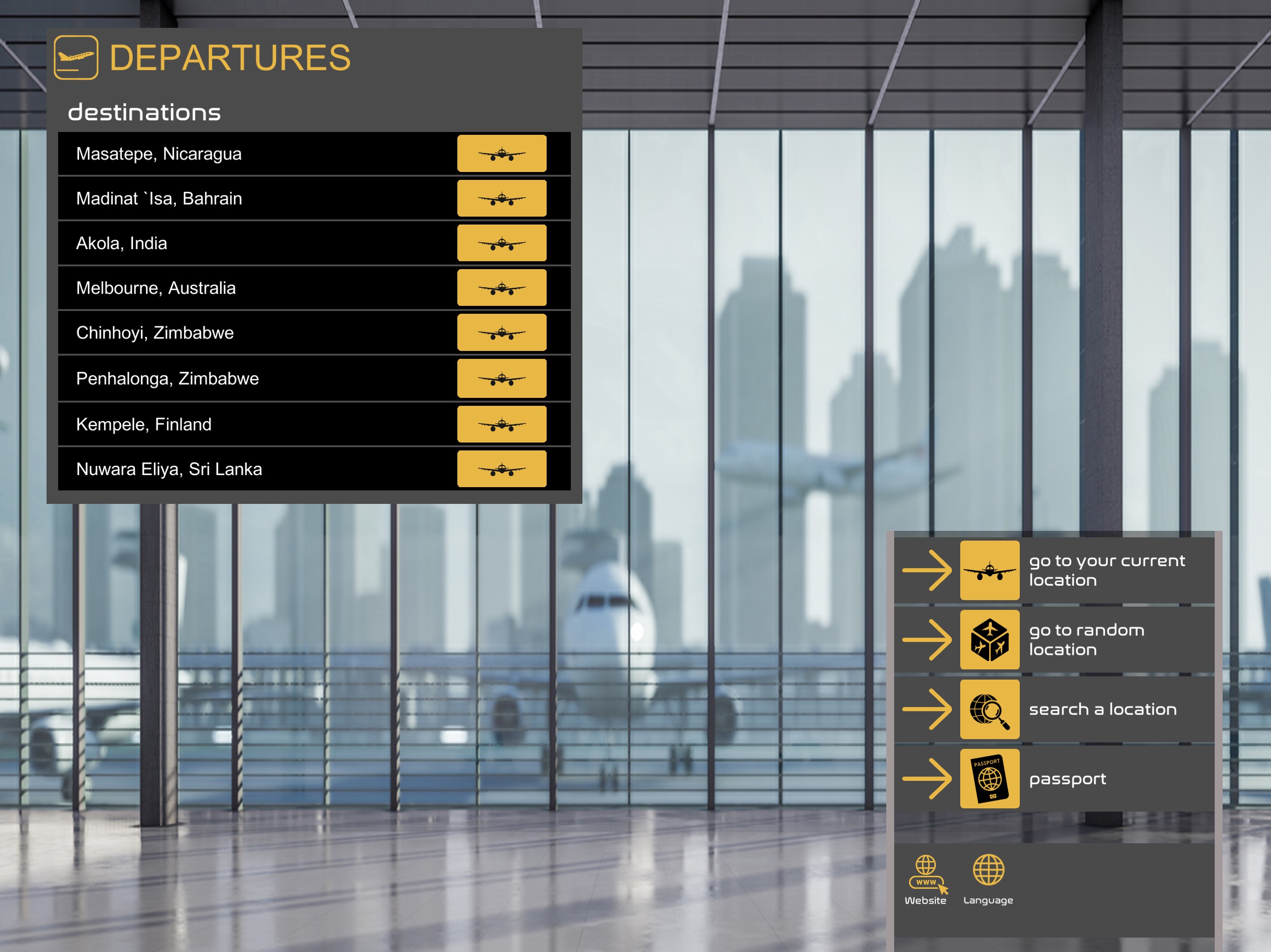 Map Airport screenshot 1