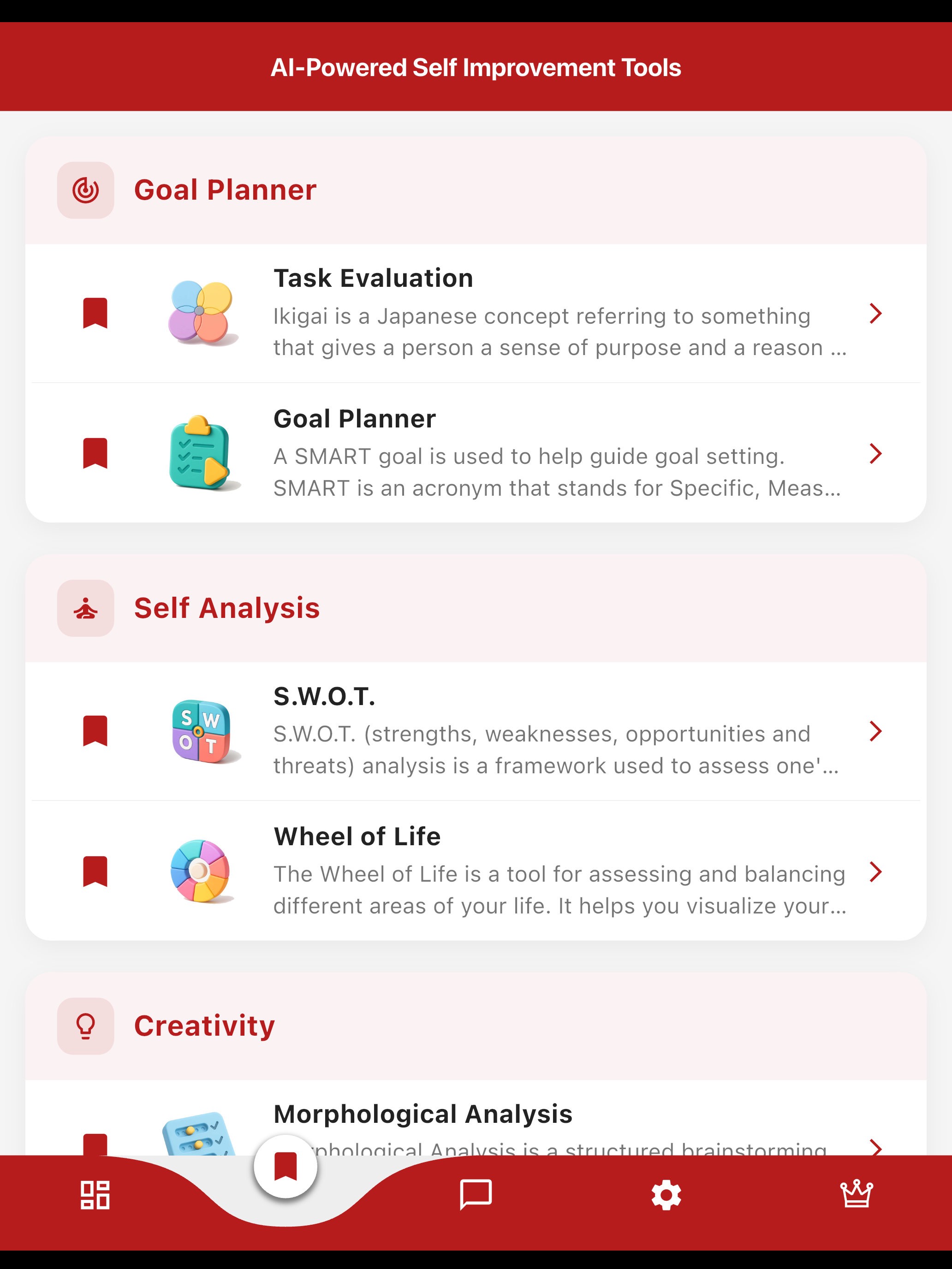 MindExplore screenshot 2