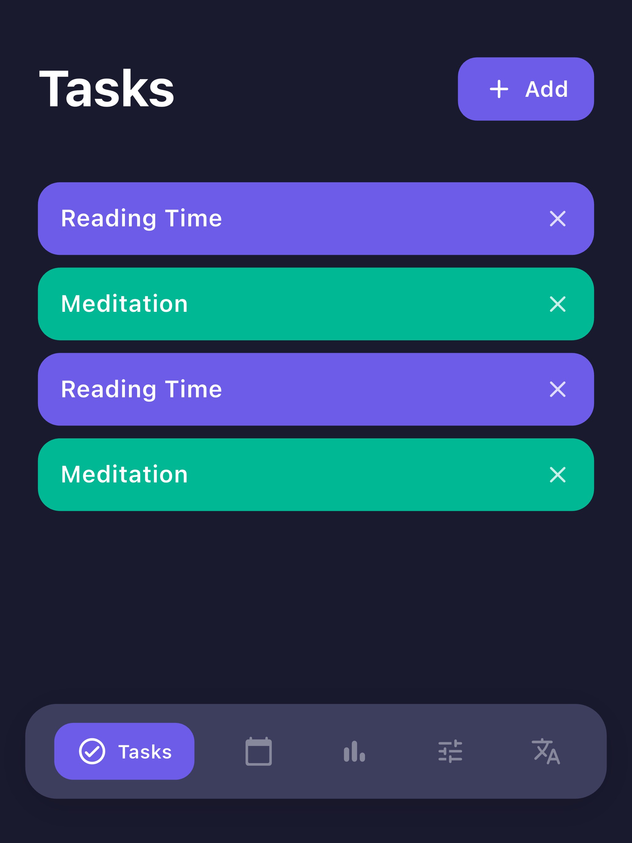Week Plan screenshot 1